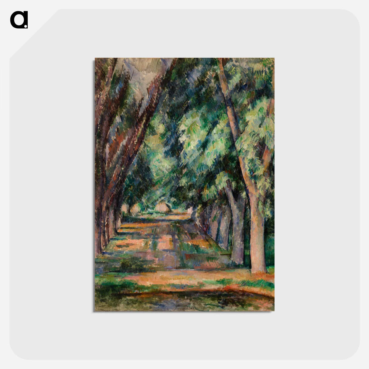 アートポストカード-The Allee of Chestnut Trees at the Jas de Bouffan
- バーンズ・コレクション Postcard.