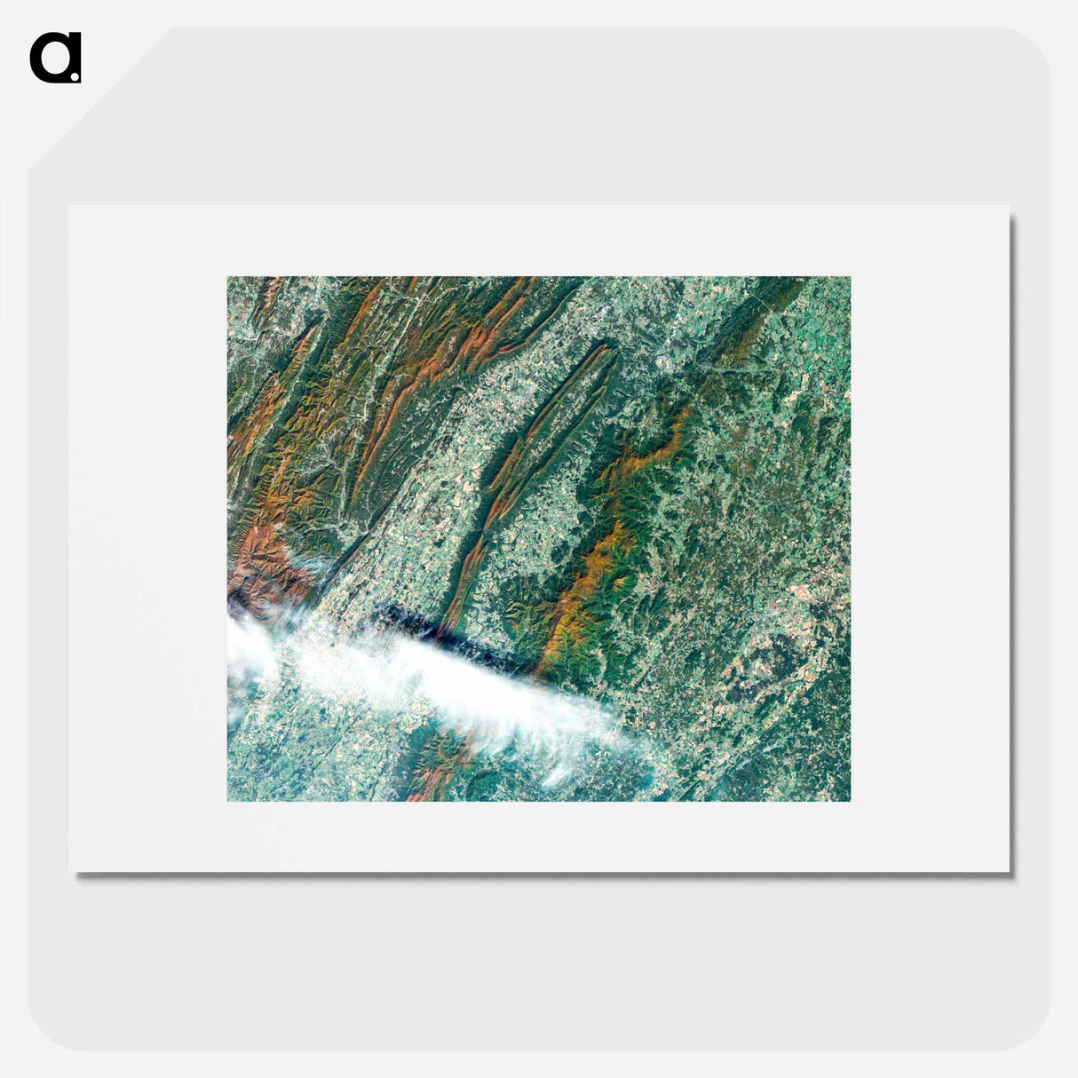 アートポスター-Shenandoah National Park in Autumn
- 上空からの地球 Poster.