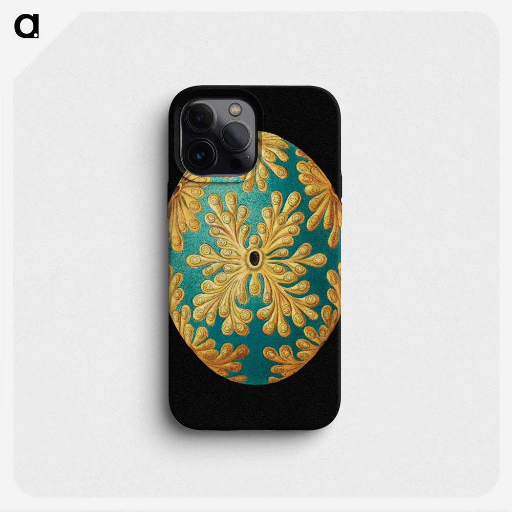 Colorful vintage tunicate marine life illustration - エルンスト ヘッケル Phone Case.