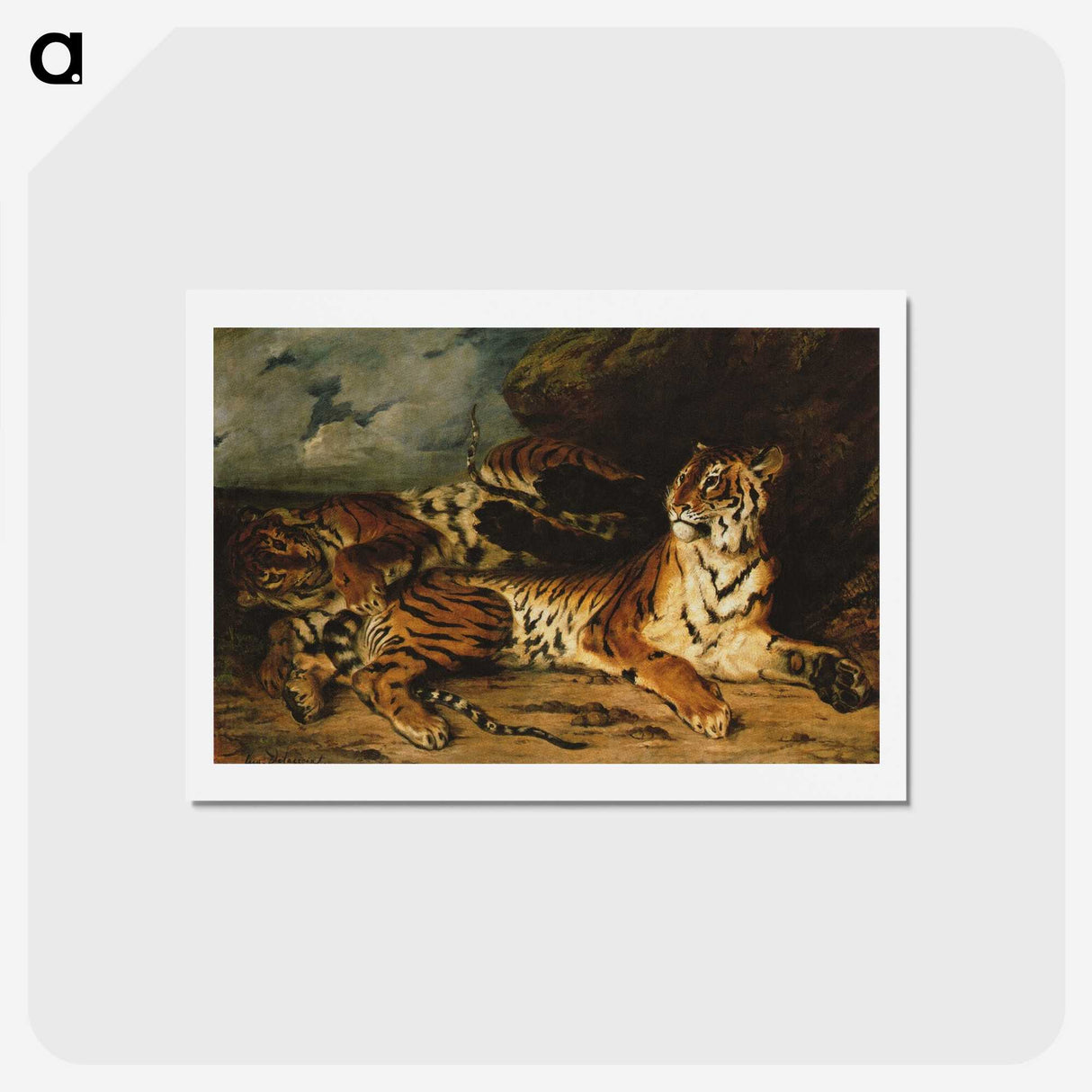 2-48_Eugene-Delacroix_hagaki