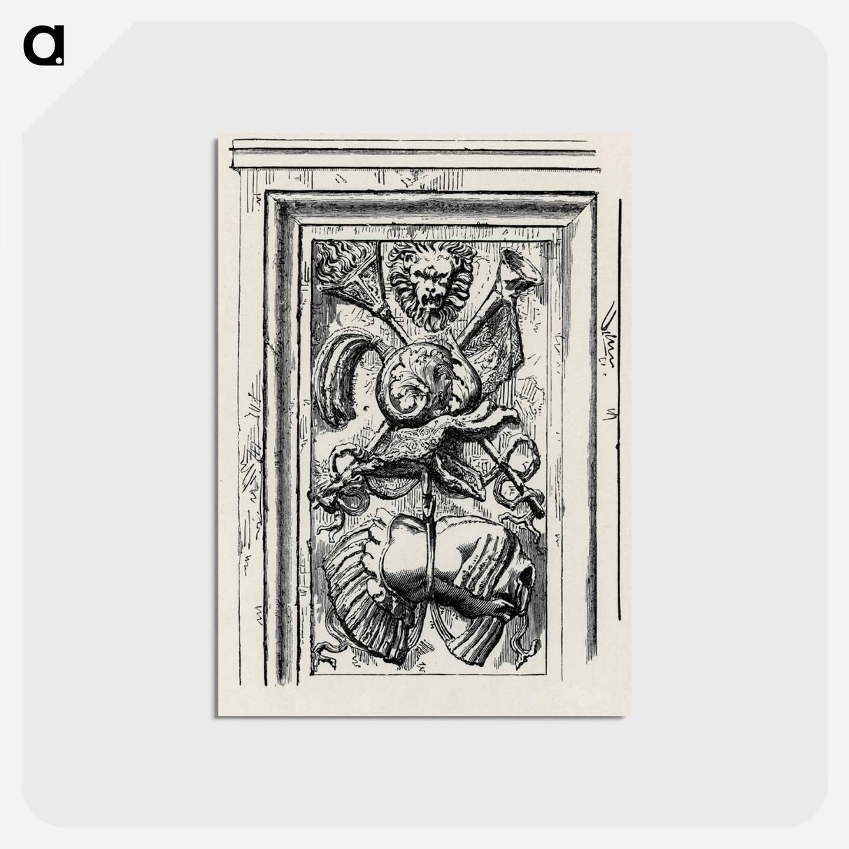 アートポストカード-Nineteenth-Century Ornament
- 装飾の文法 Postcard.
