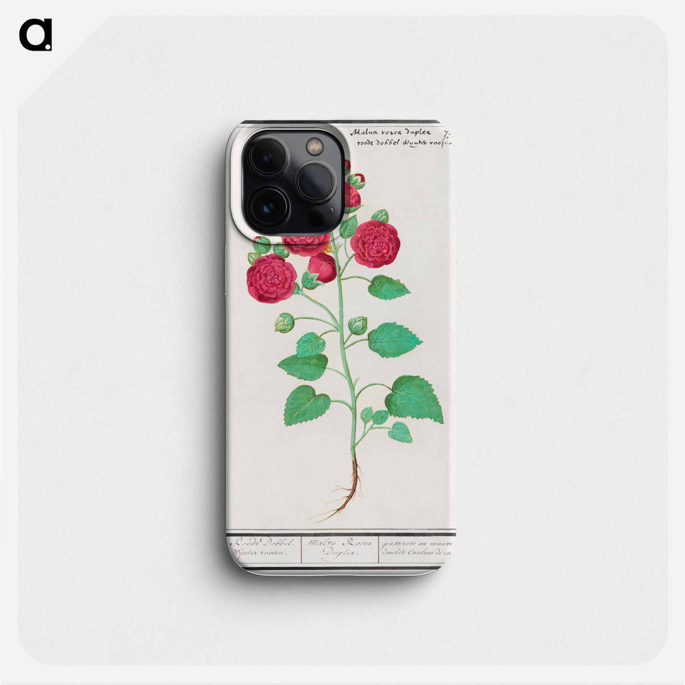 Hollyhock - アンセルムス ボエティウス デ ブート Phone Case.