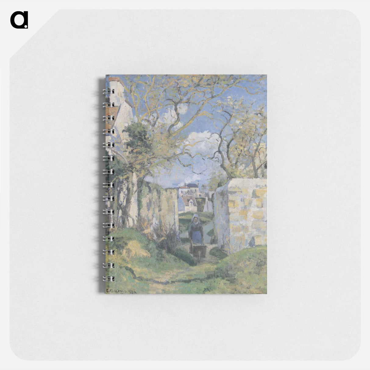 Landscape from Pontoise - カミーユ ピサロ Memo.