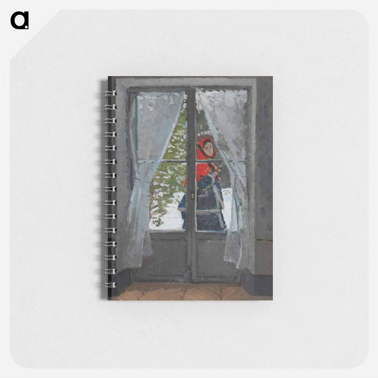 The Red Kerchief - クロード モネ Memo.