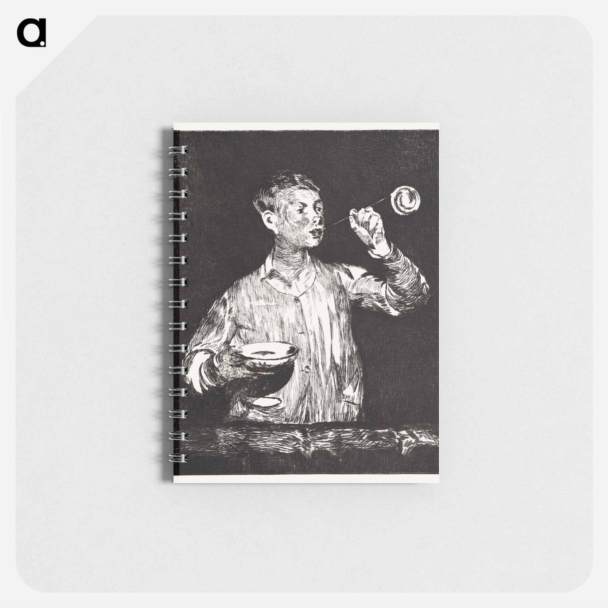 Boy Blowing Soap Bubbles - エドゥアール マネ Memo.