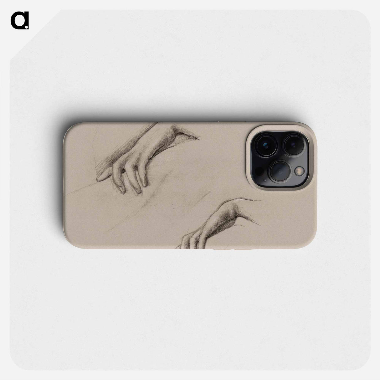 Studies for a Hand in The Godhead Fires - エドワード バーン ジョーンズ Phone Case.