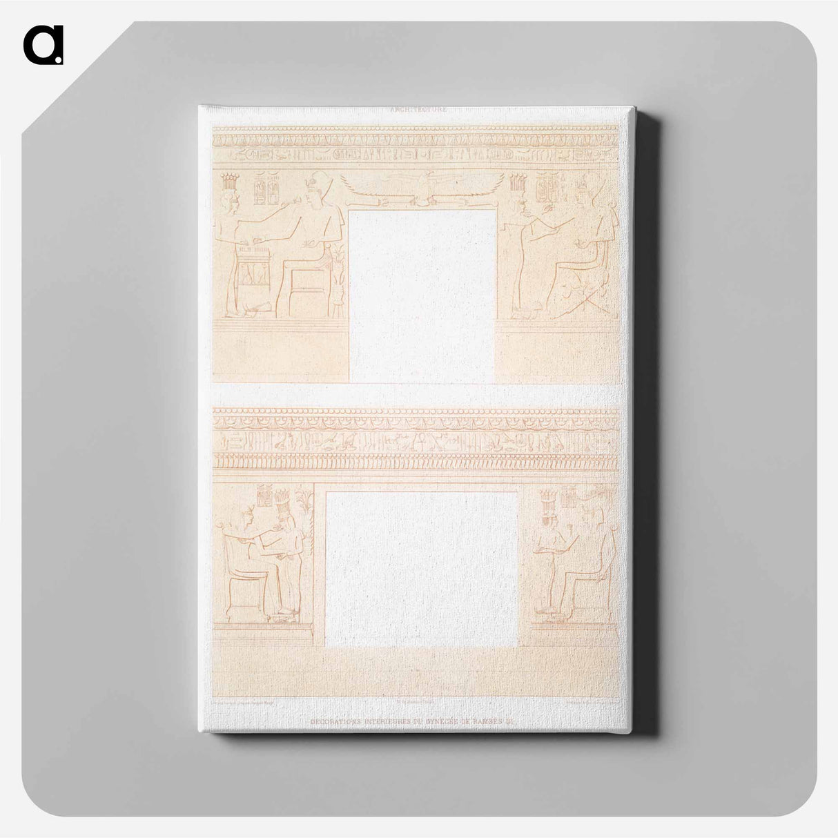 アートパネル-Gynaeceum of Ramses III Decorations
- エジプト美術史 Canvas.