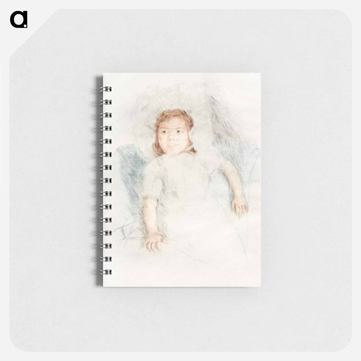 Jeannette Wearing a Bonnet - メアリー カサット Memo.