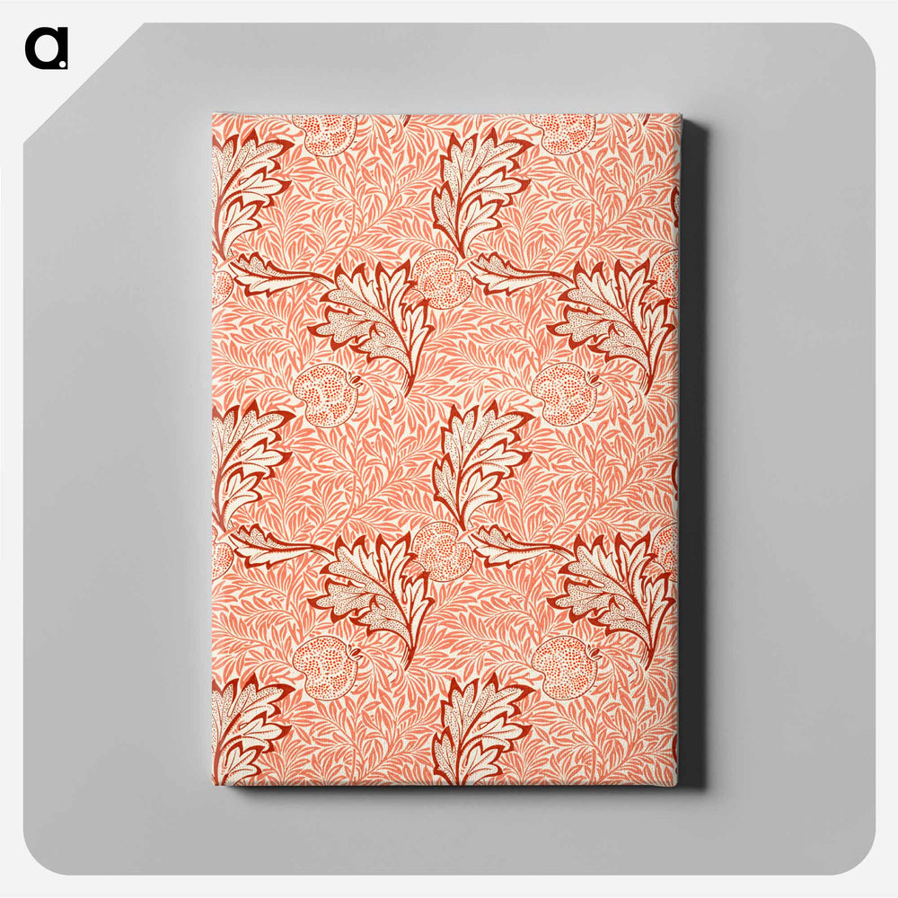 Apple pattern - William Morris Canvas.