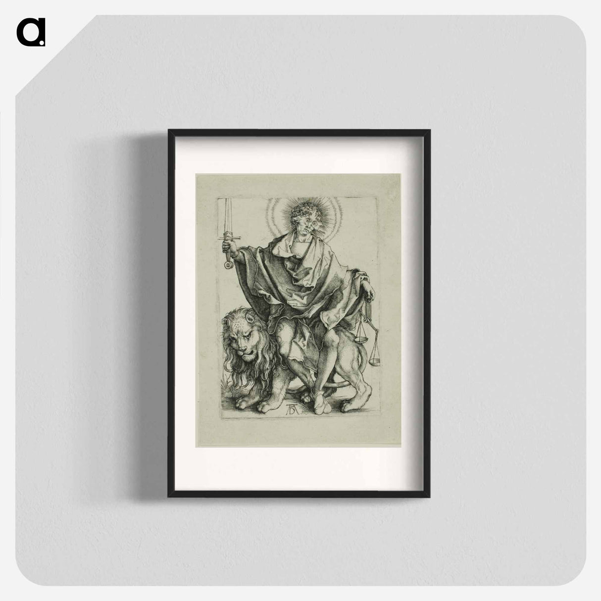 Sol Justitiae (The Judge) - アルブレヒト デューラー Poster.