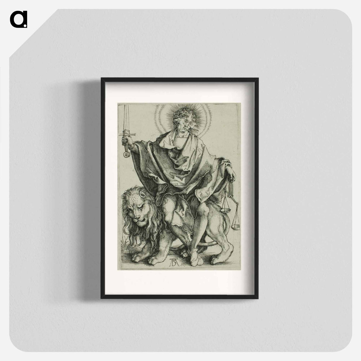 Sol Justitiae (The Judge) - アルブレヒト デューラー Poster.