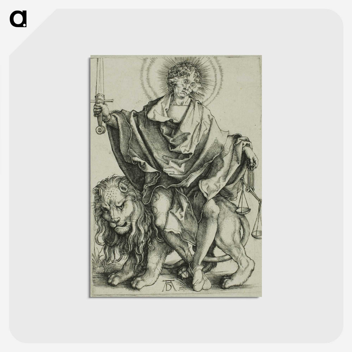 2-4_Albrecht-Durer_postcard