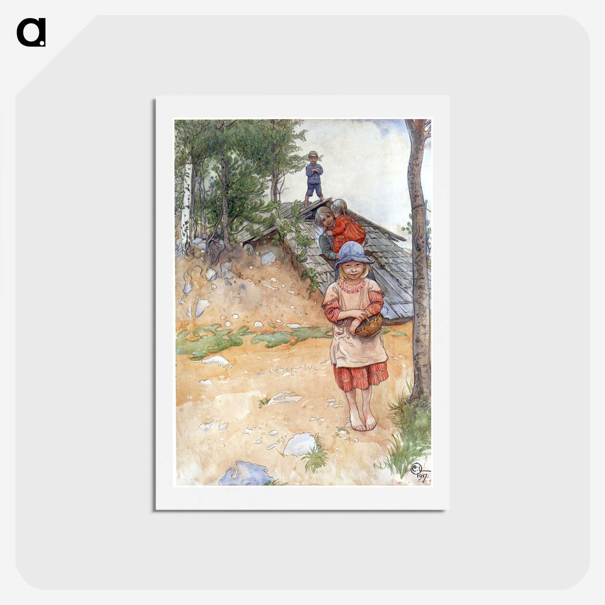 2-4_Carl-Larsson_hagaki