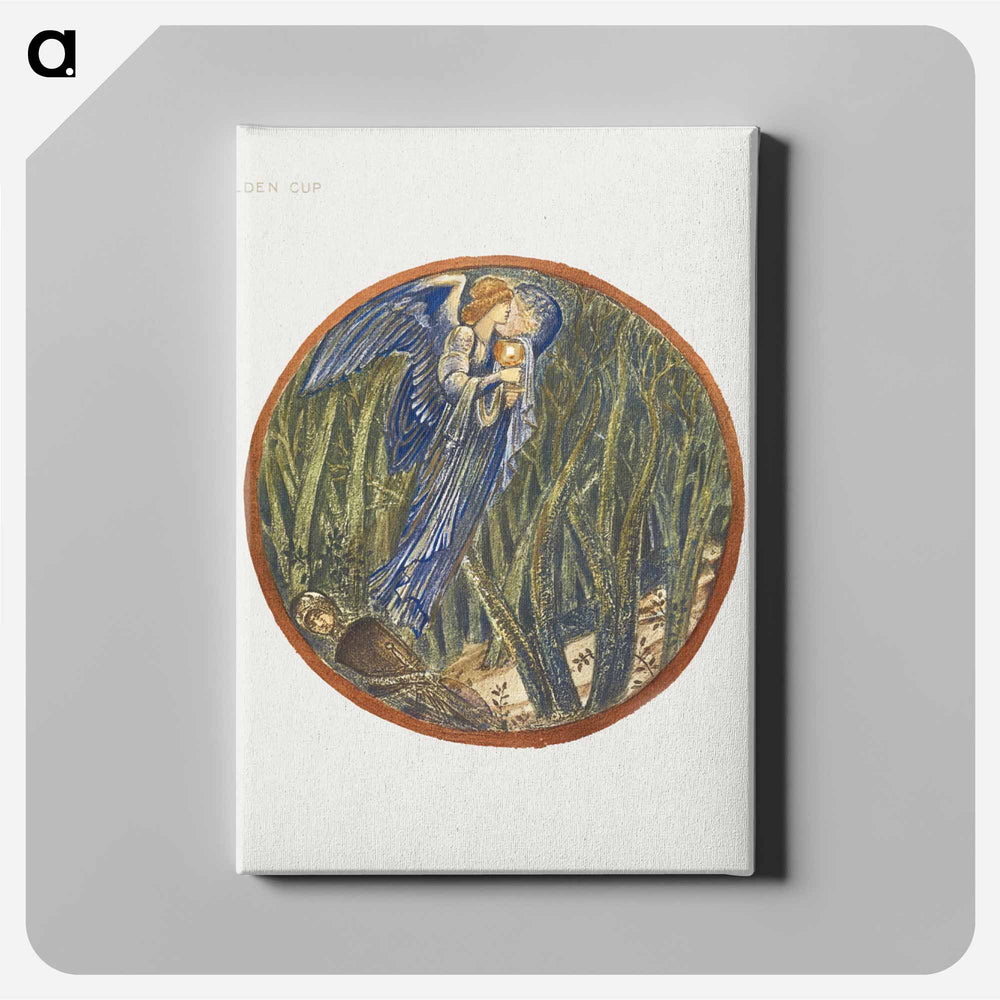 Golden Cup from The Flower Book - エドワード バーン ジョーンズ Canvas.