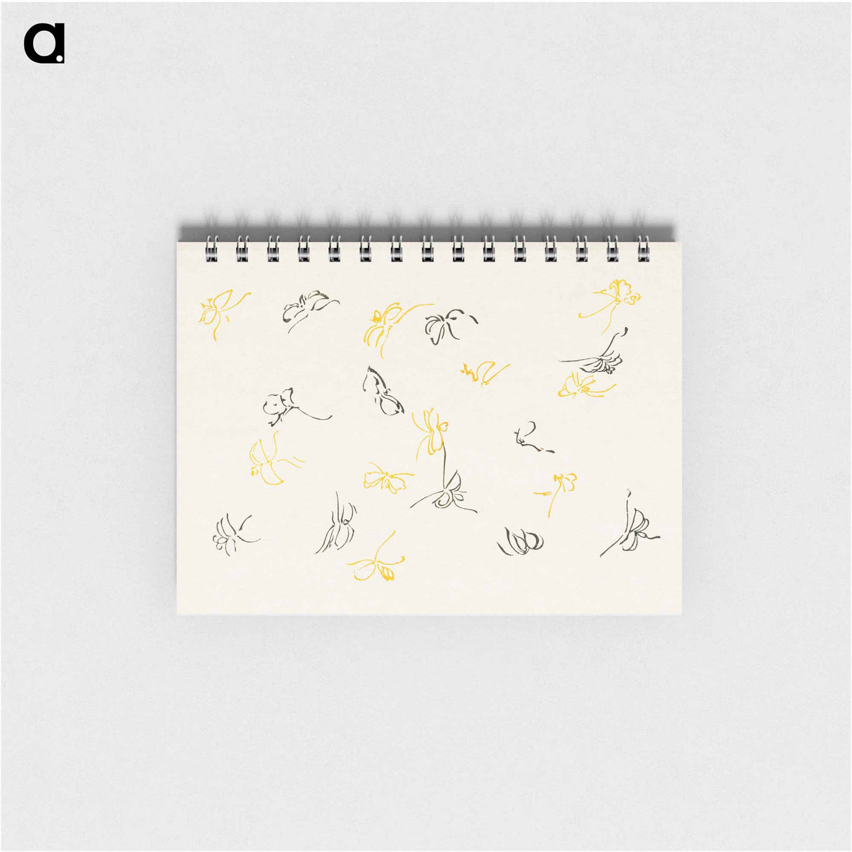 One Thousand Butterflies - 神坂 雪佳 Memo.