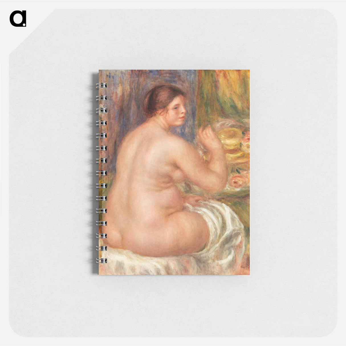 Nude from the Back - ピエール オーギュスト ルノワール Memo.