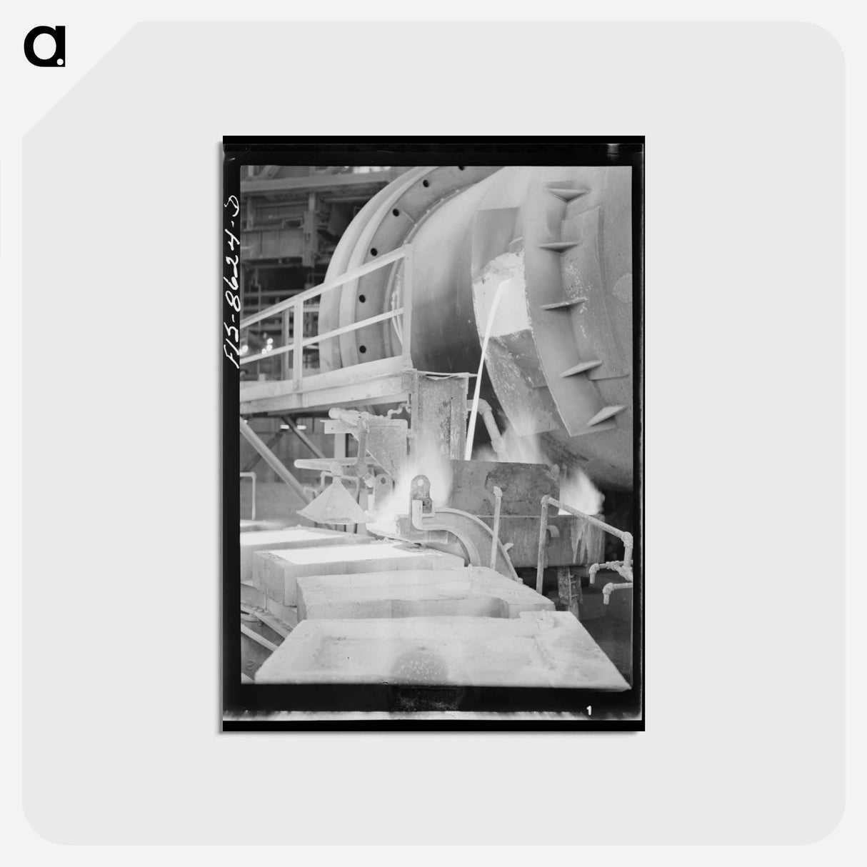 アートポストカード-Anaconda Smelter
- ラッセル リー Postcard.
