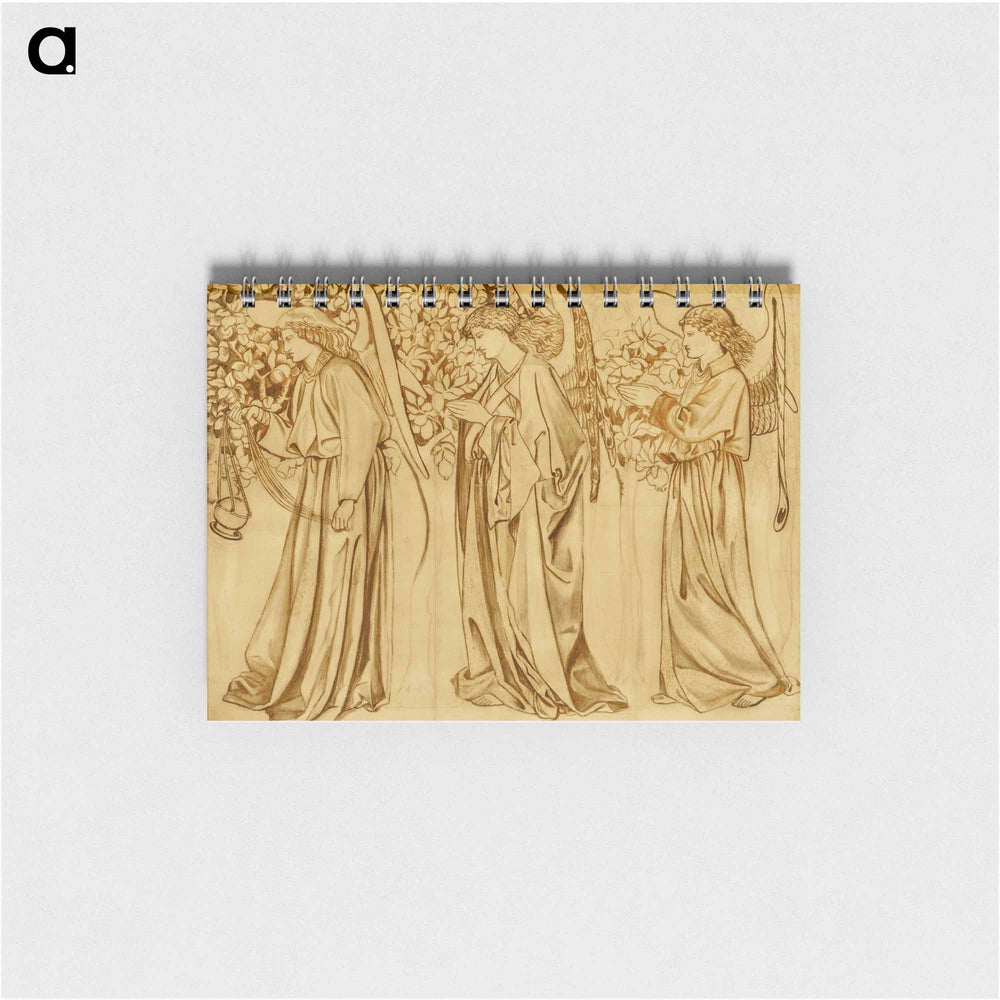Tile Design–Processing Angels - ウィリアム モリス Memo.