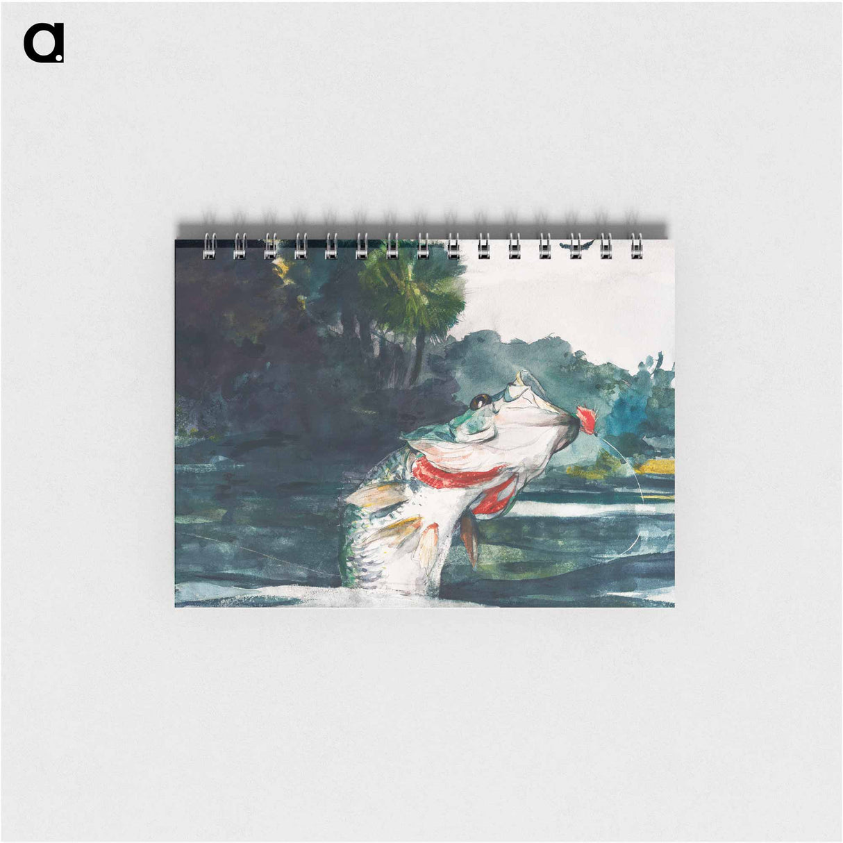 Life-Size Black Bass - ウィンスロー ホーマー Memo.