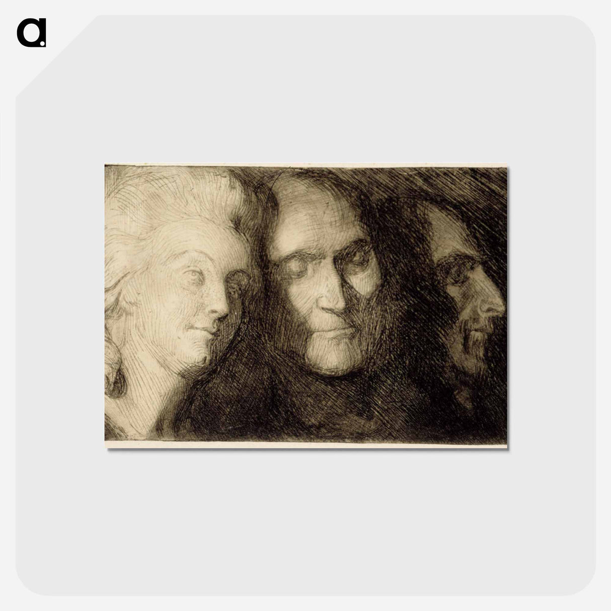 Naamioita - アルバート エーデルフェルト Postcard.