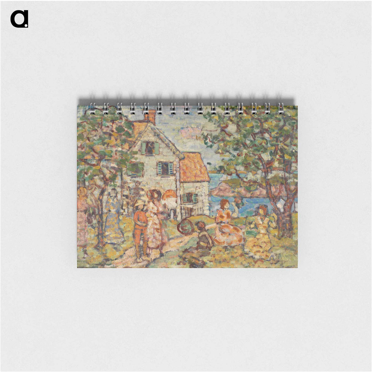 アートメモ帳-Beach and Two Houses
- バーンズ・コレクション Memo.
