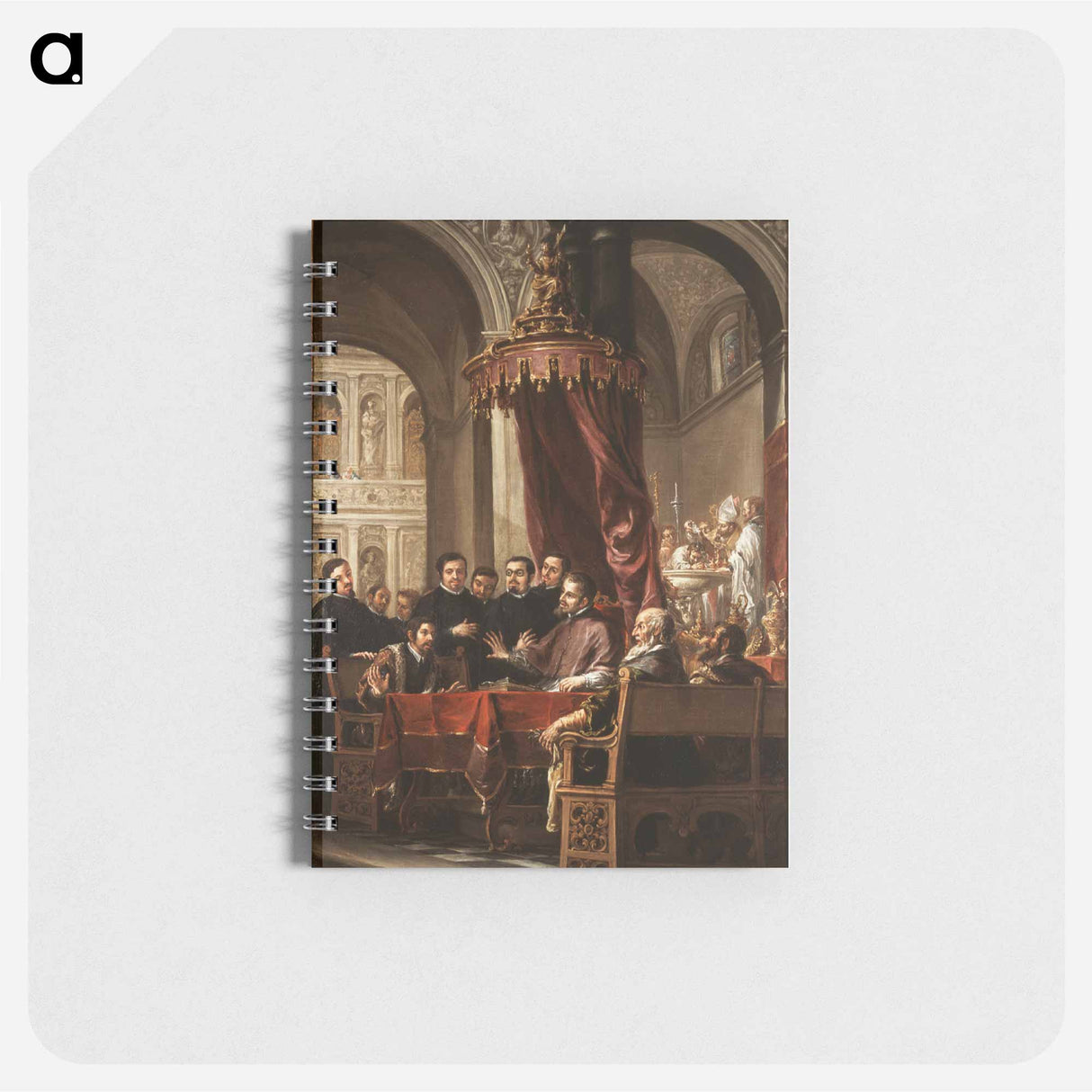 アートメモ帳-The Conversion and Baptism of St. Augustine by St. Ambrose
- セントルイス美術館 Memo.