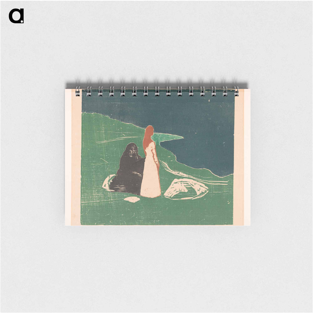 Two Women on the Shore - エドヴァルド ムンク Memo.