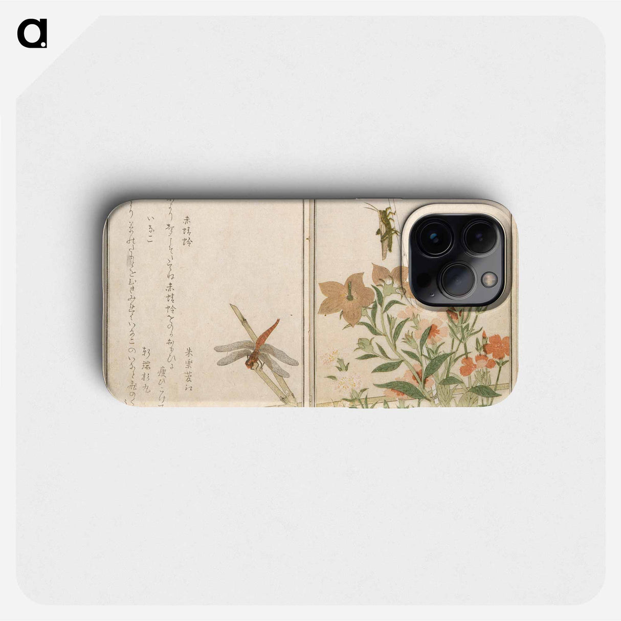 Picture Book of Selected Insects, vol. II - 喜多川 歌麿 Phone Case.