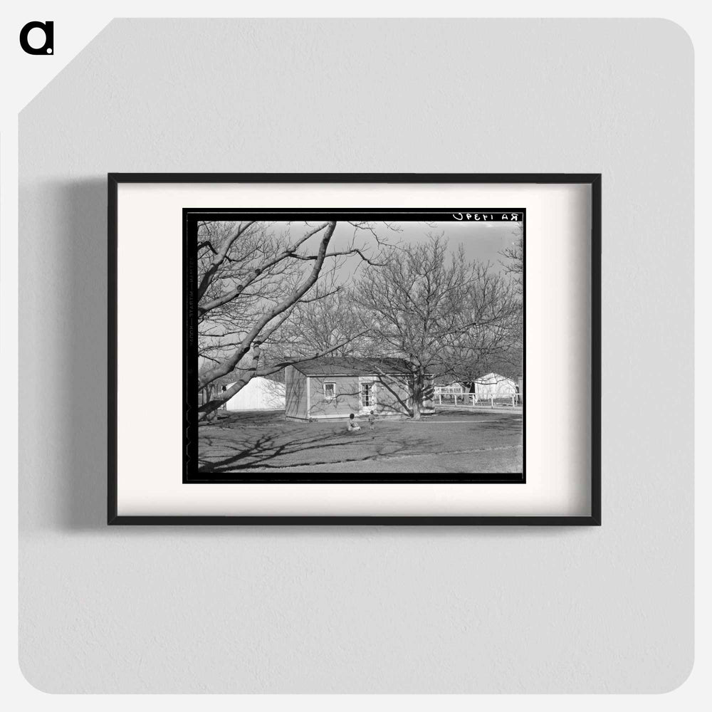 El Monte federal subsistence housing - Dorothea Lange Poster.