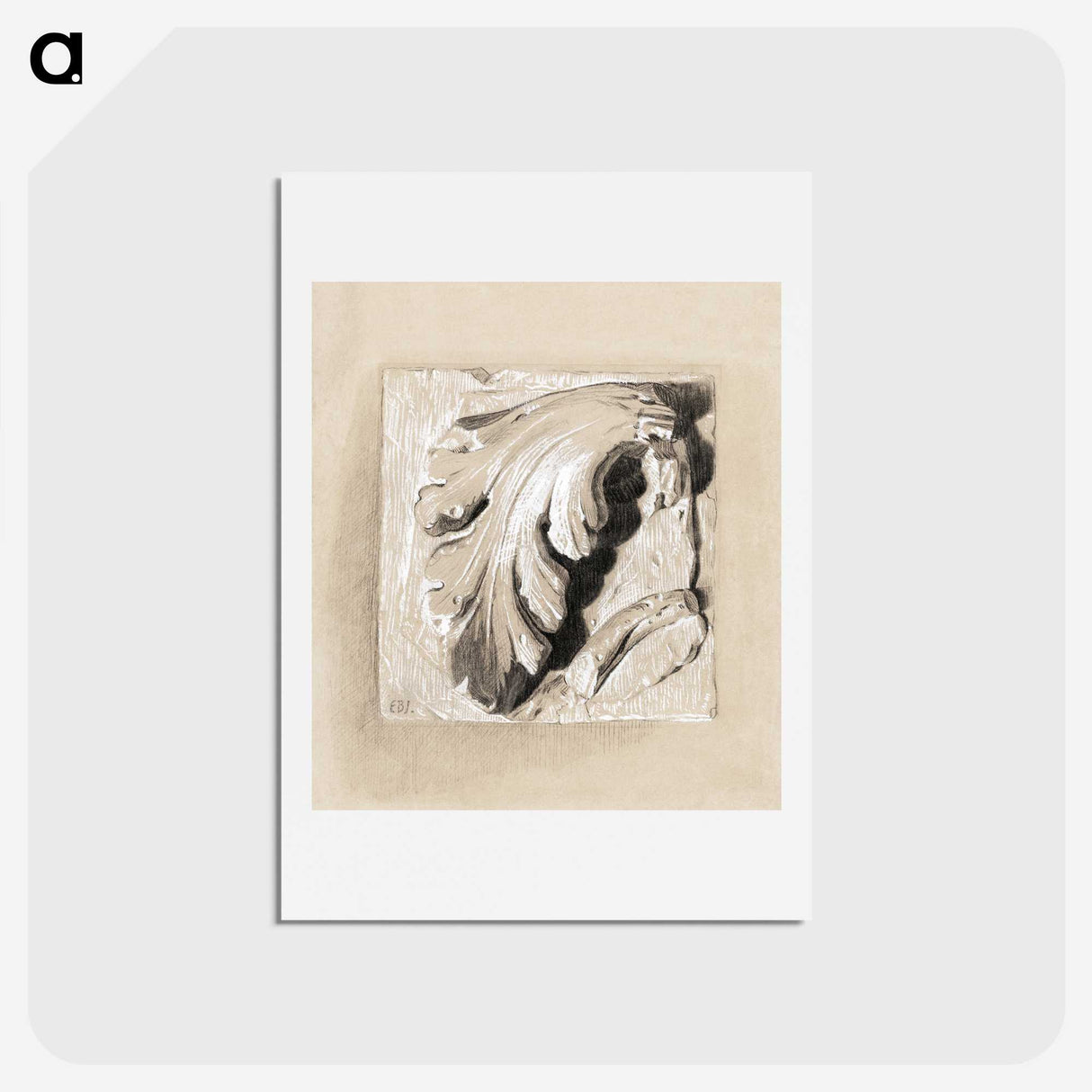 2-52_Edward-Burne-Jones_hagaki