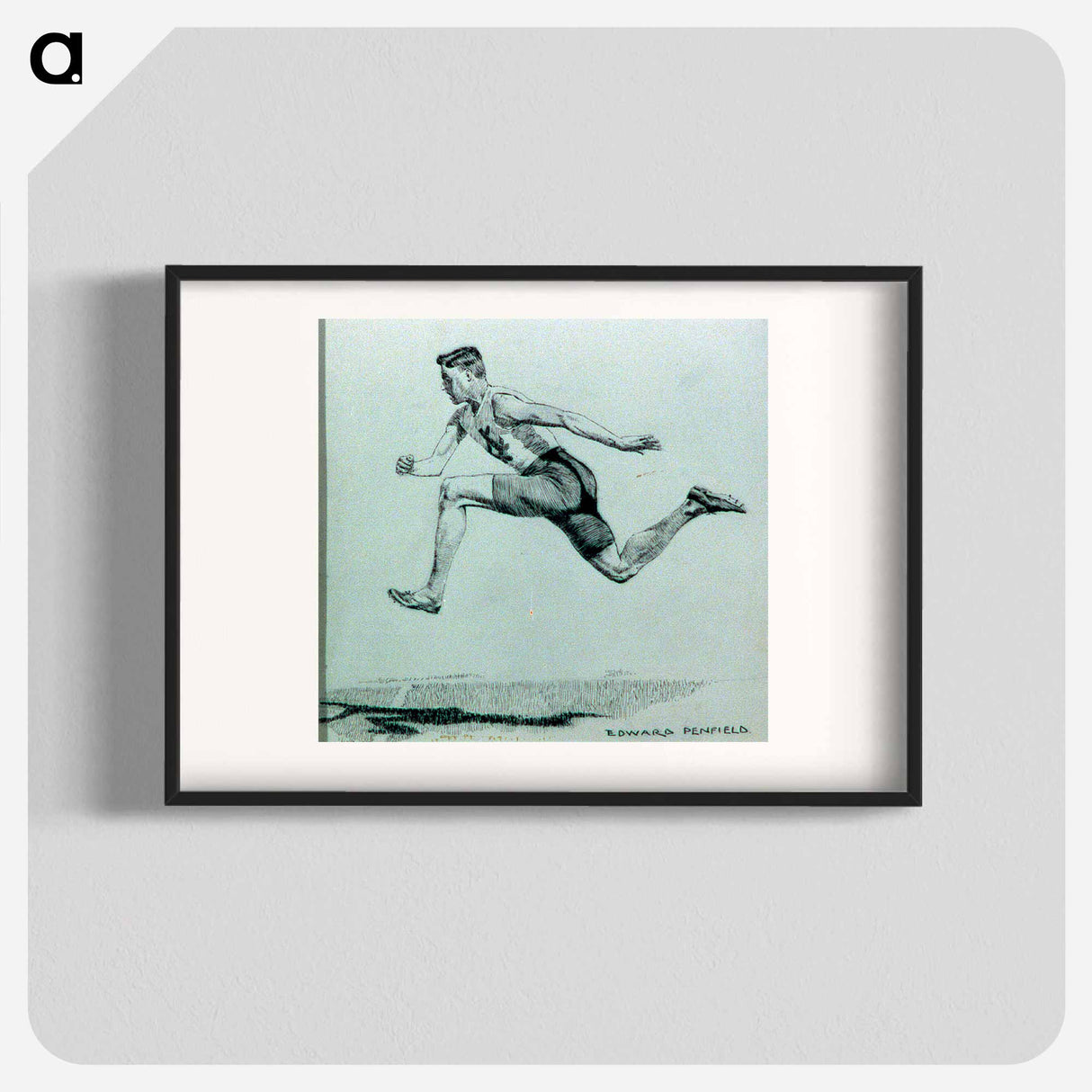 They're after me - Edward Penfield Poster.