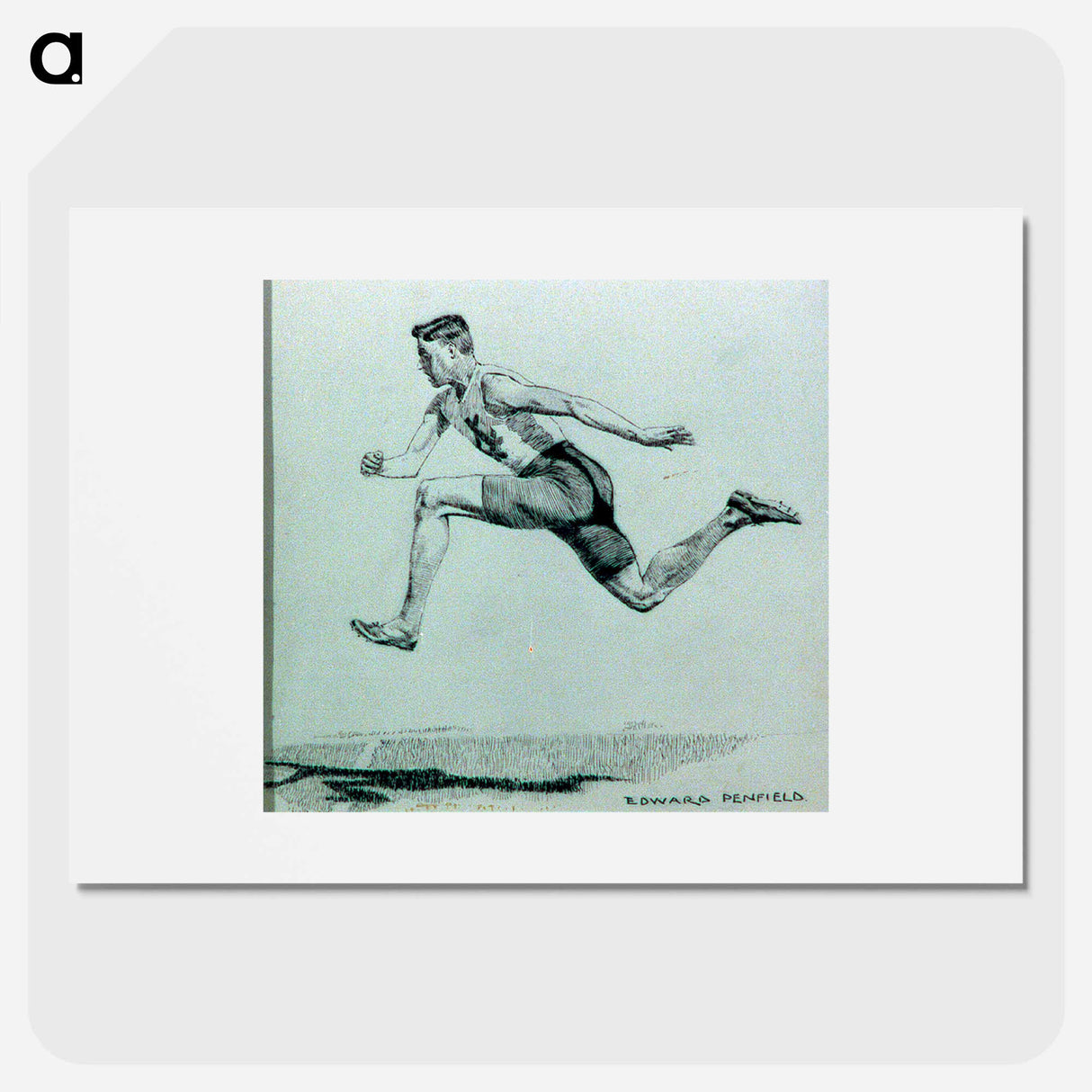 They're after me - Edward Penfield Poster.