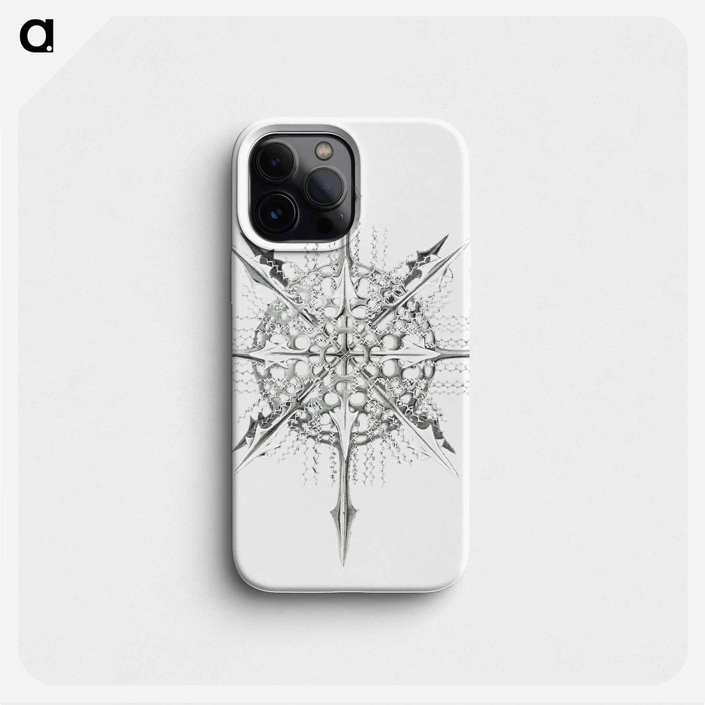Vintage marine life illustration on white background - エルンスト ヘッケル Phone Case.