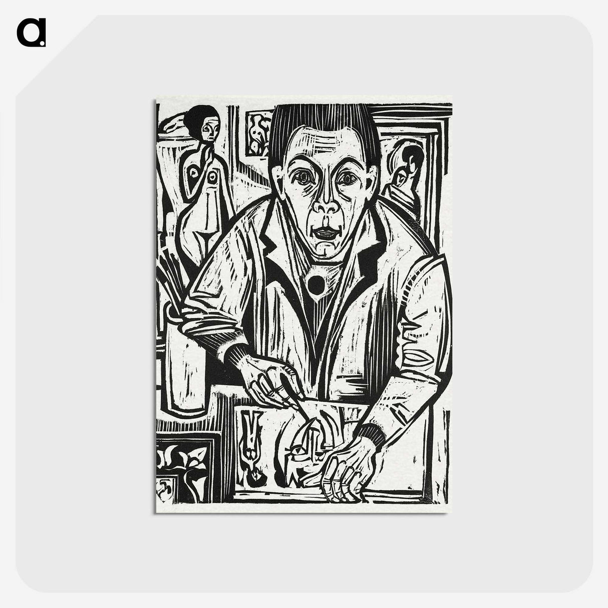2-52_Ernst-Ludwig-Kirchner_postcard