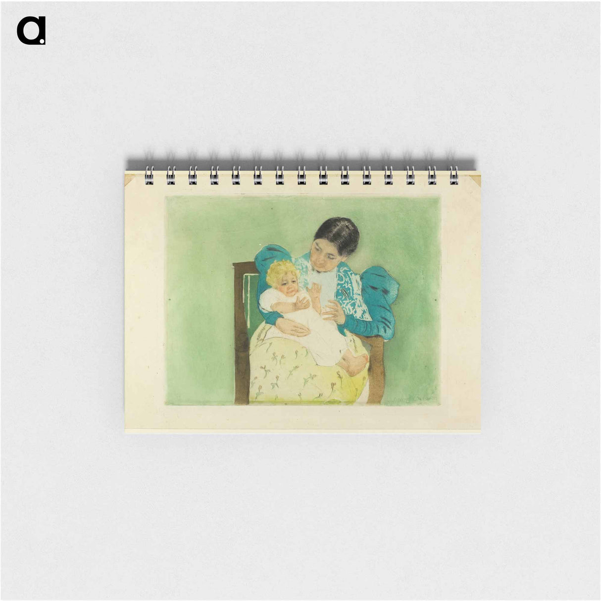 The Barefooted Child - メアリー カサット Memo.