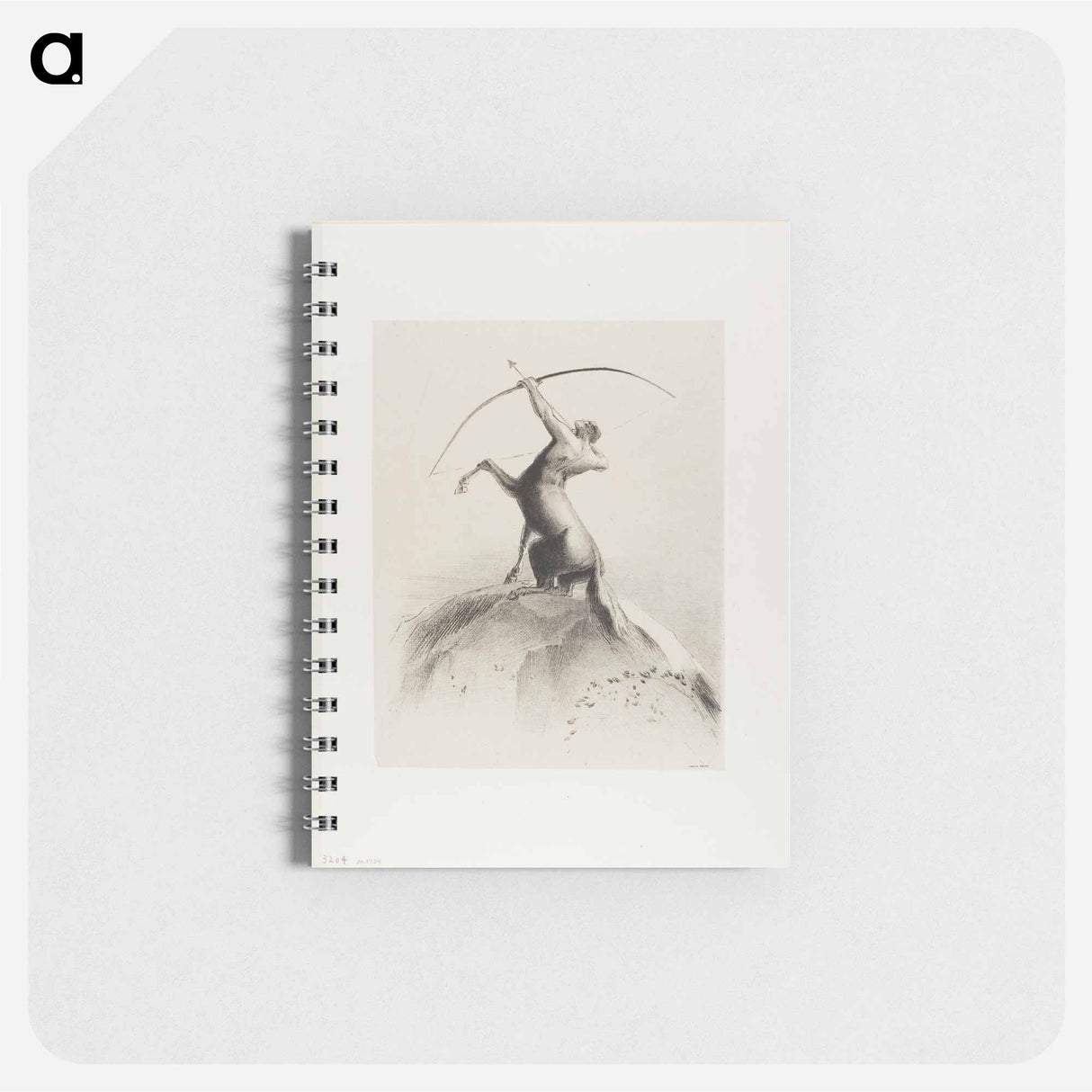 Centaur Aiming at the Clouds - オディロン ルドン Memo.