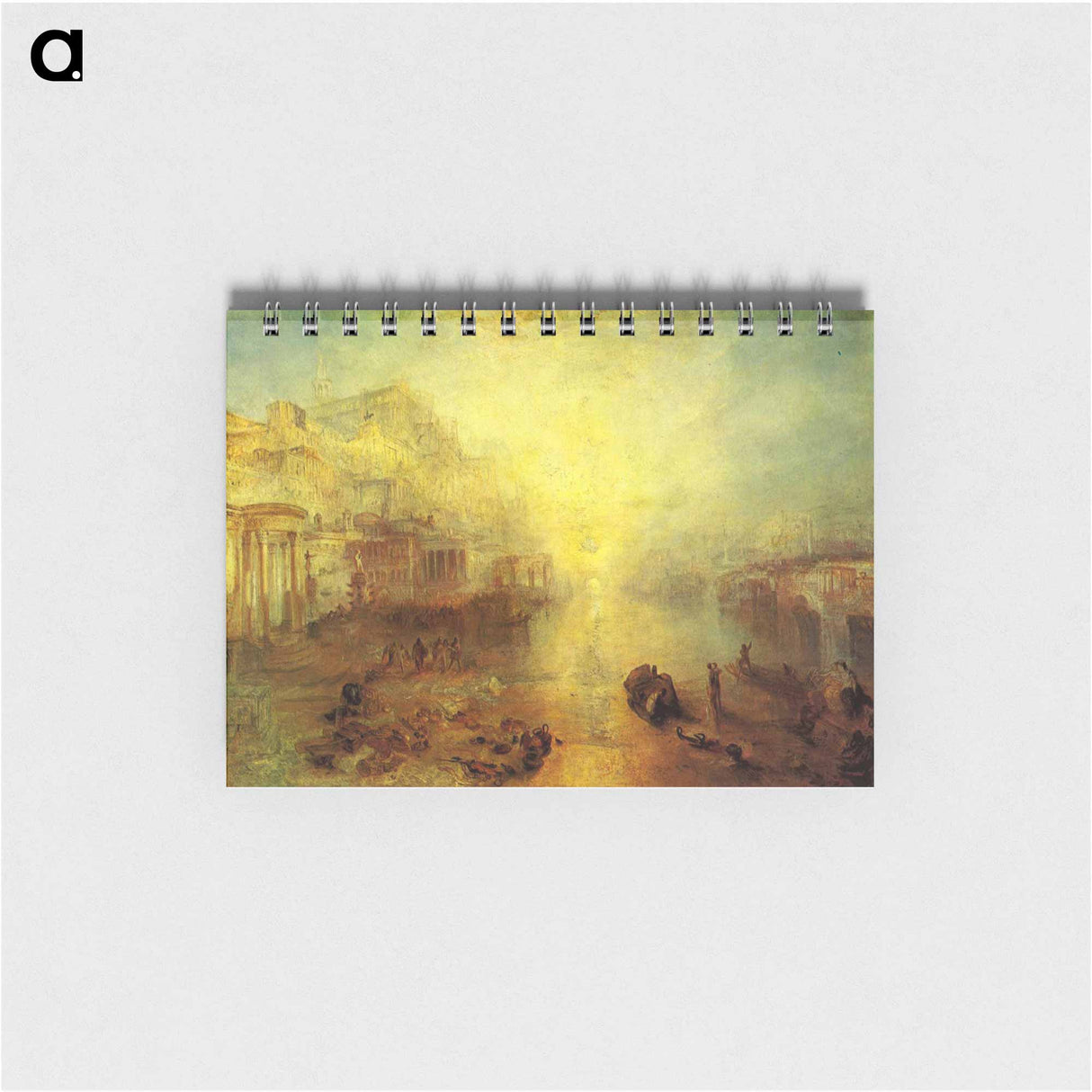 アートメモ帳-Ancient Italy. Ovid Banished from Rome - ウィリアム ターナー Memo.