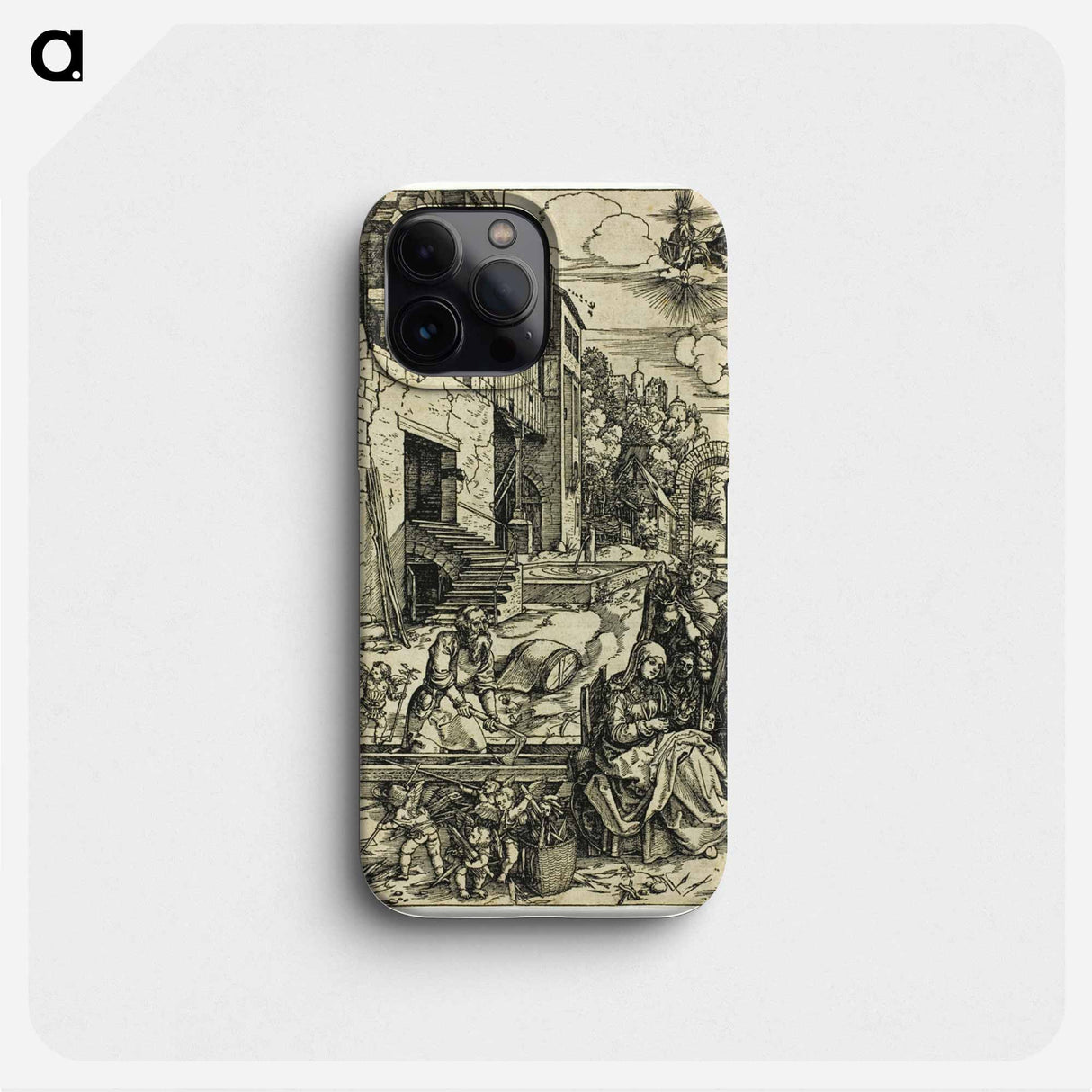 The Holy Family in Egypt - アルブレヒト デューラー Phone Case.
