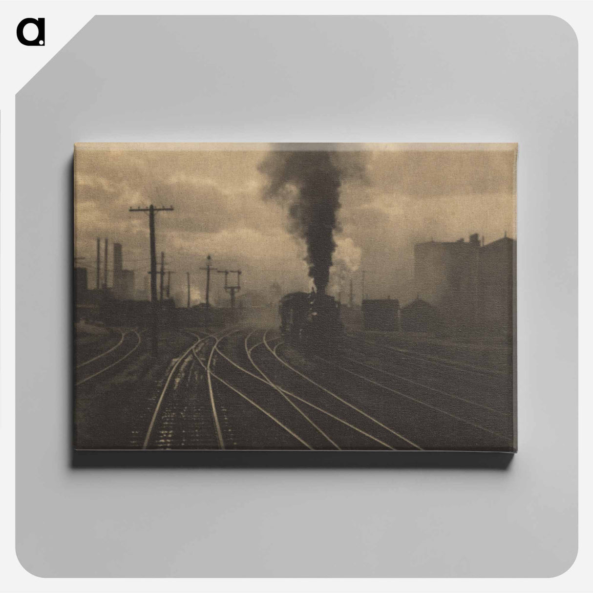 The Hand of Man - アルフレッド スティーグリッツ Canvas.