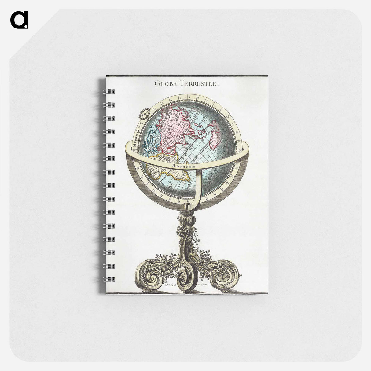 Globe terrestre - アンティーク地図 Memo.