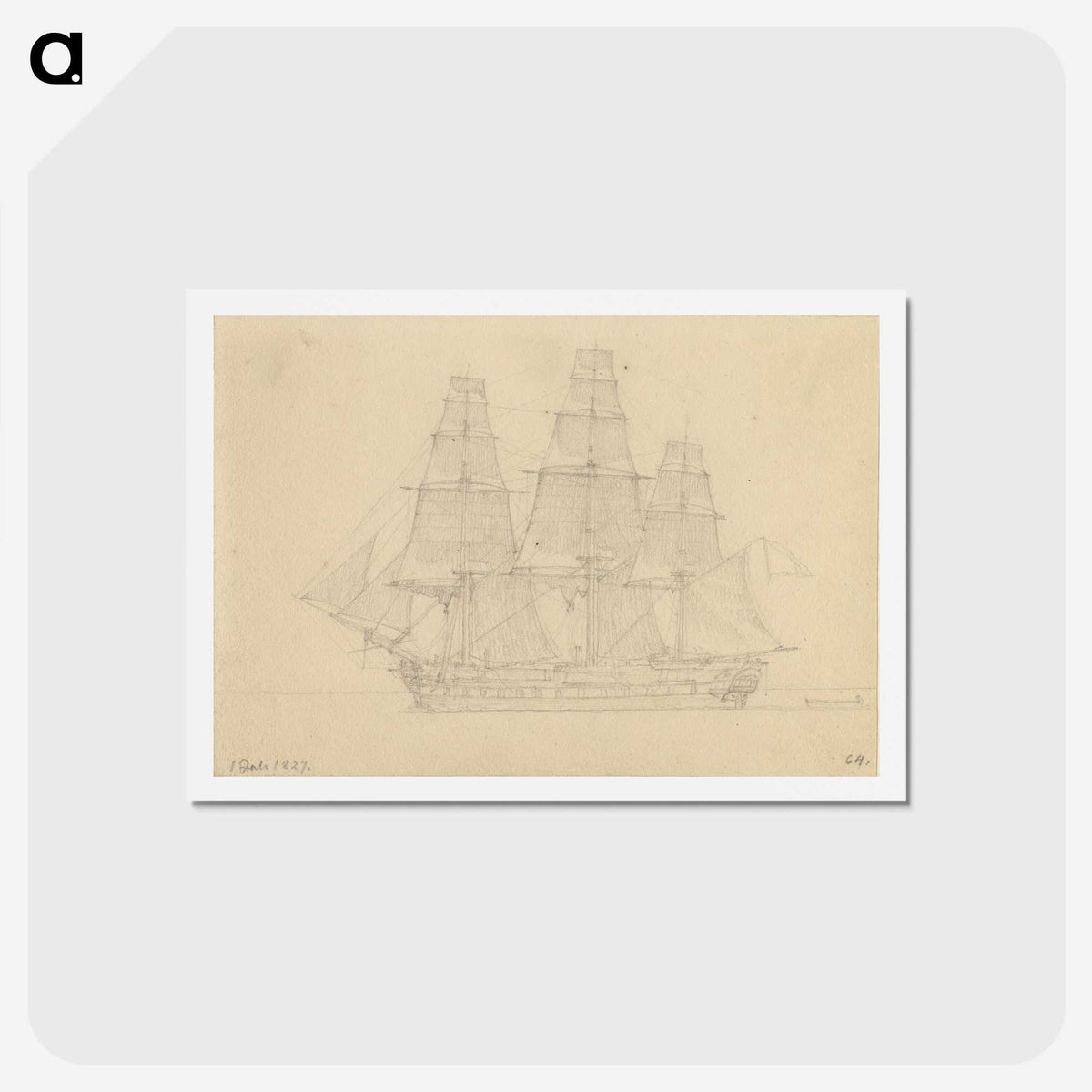 2-53_Christoffer-Wilhelm-Eckersberg_hagaki