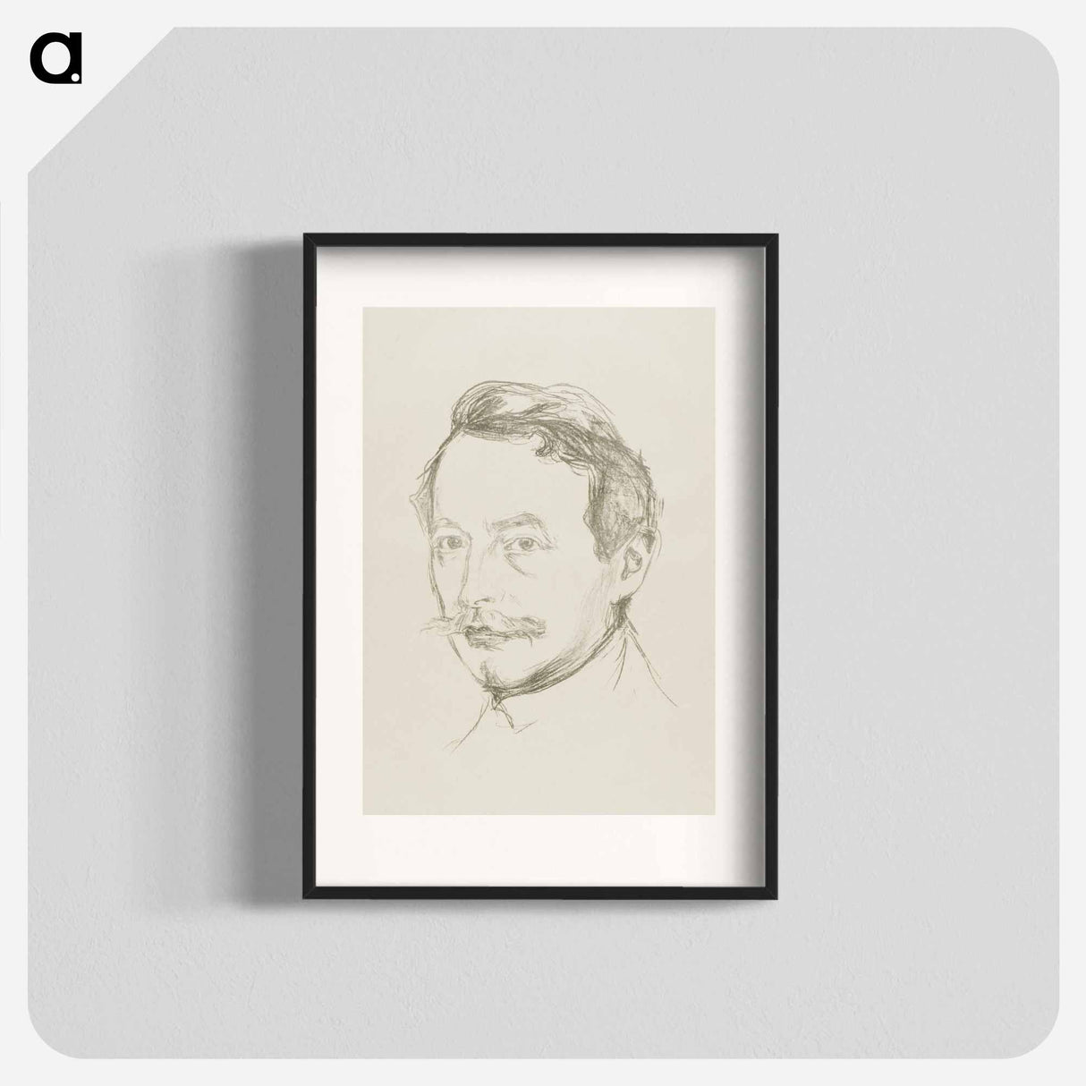 Dr. Max Linde - エドヴァルド ムンク Poster.