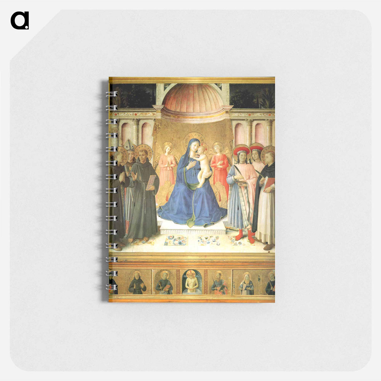 アートメモ帳-Bosco ai Frati Altarpiece - フラ アンジェリコ Memo.