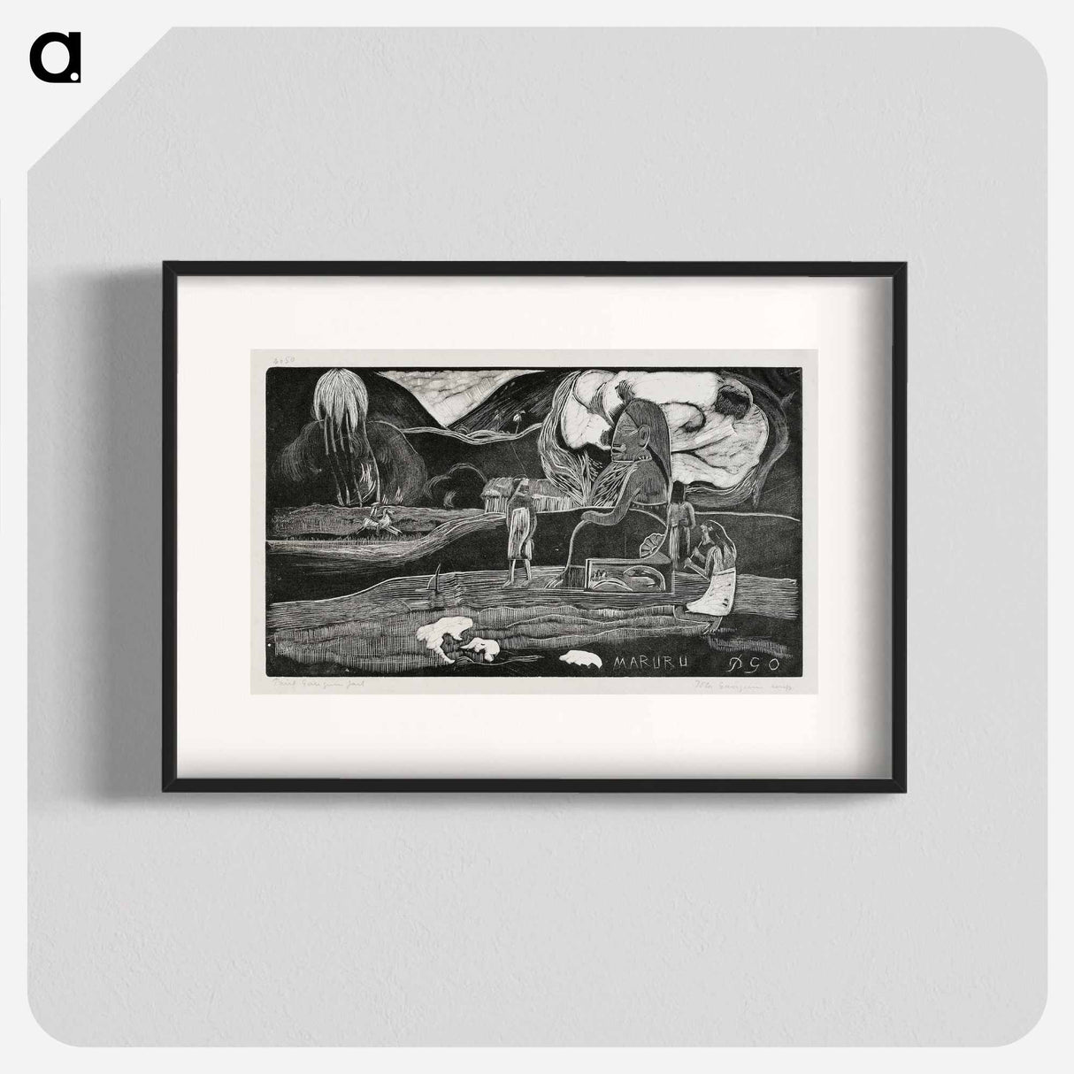 Offerings of Gratitude - Paul Gauguin Poster.