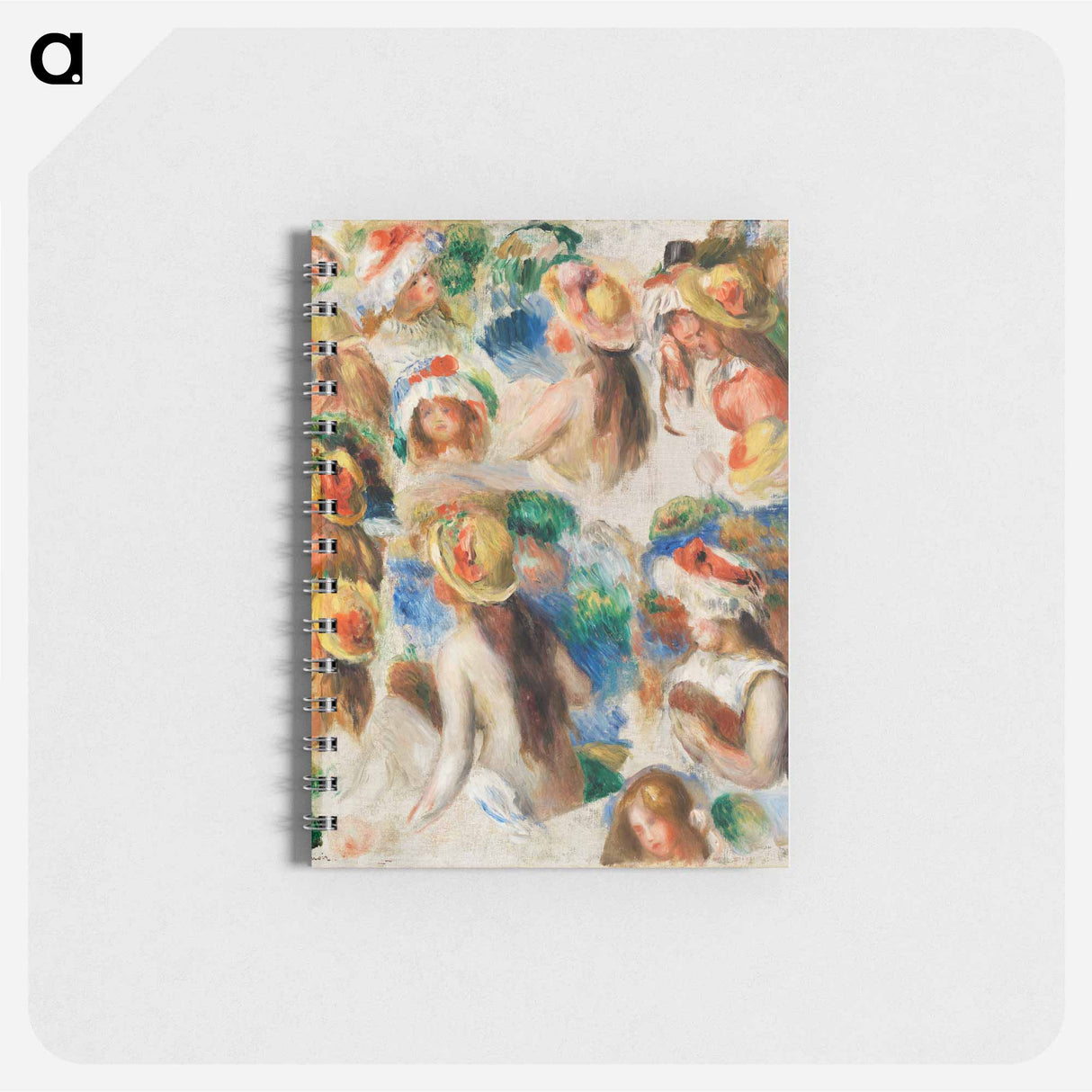 Study of Heads - ピエール オーギュスト ルノワール Memo.