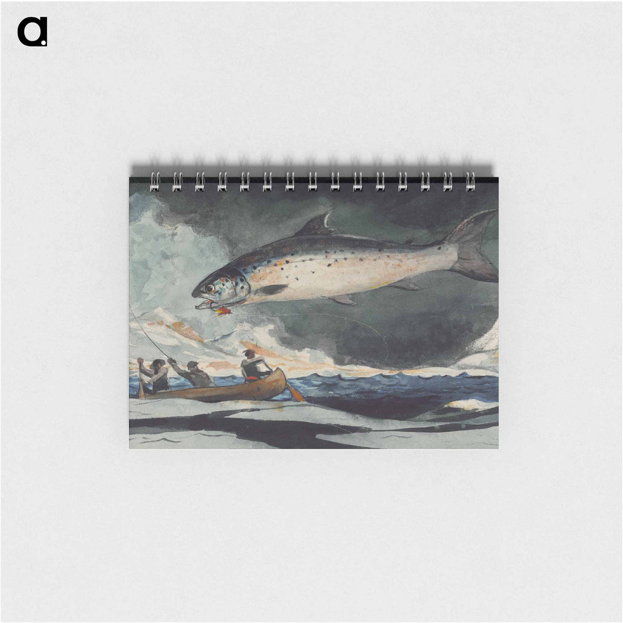 A Good Pool, Saguenay River - ウィンスロー ホーマー Memo.