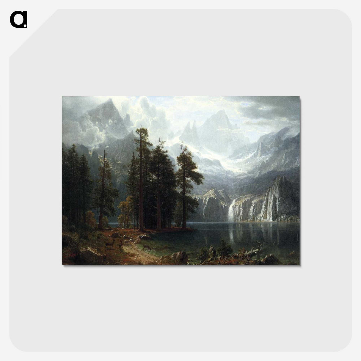 2-54_Albert-Bierstadt_postcard