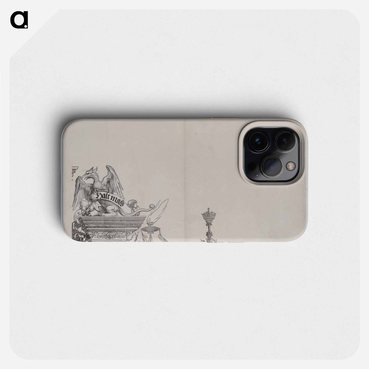 The Ornaments Atop the Right Portal, from the Arch of Honor - アルブレヒト デューラー Phone Case.