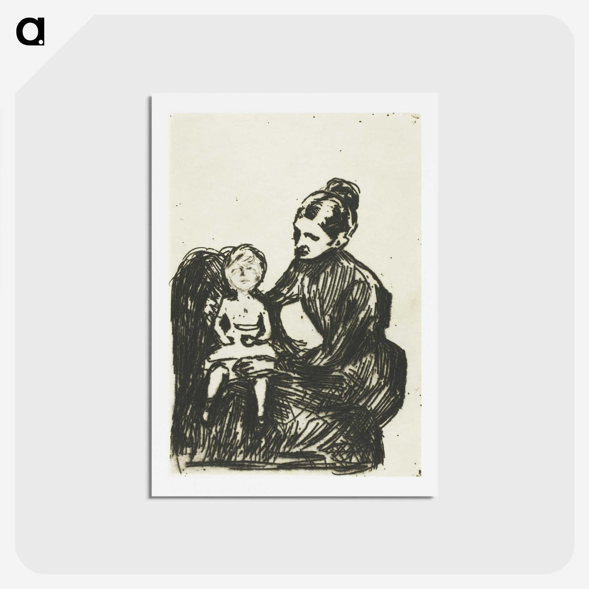 2-54_Edvard-Munch_hagaki