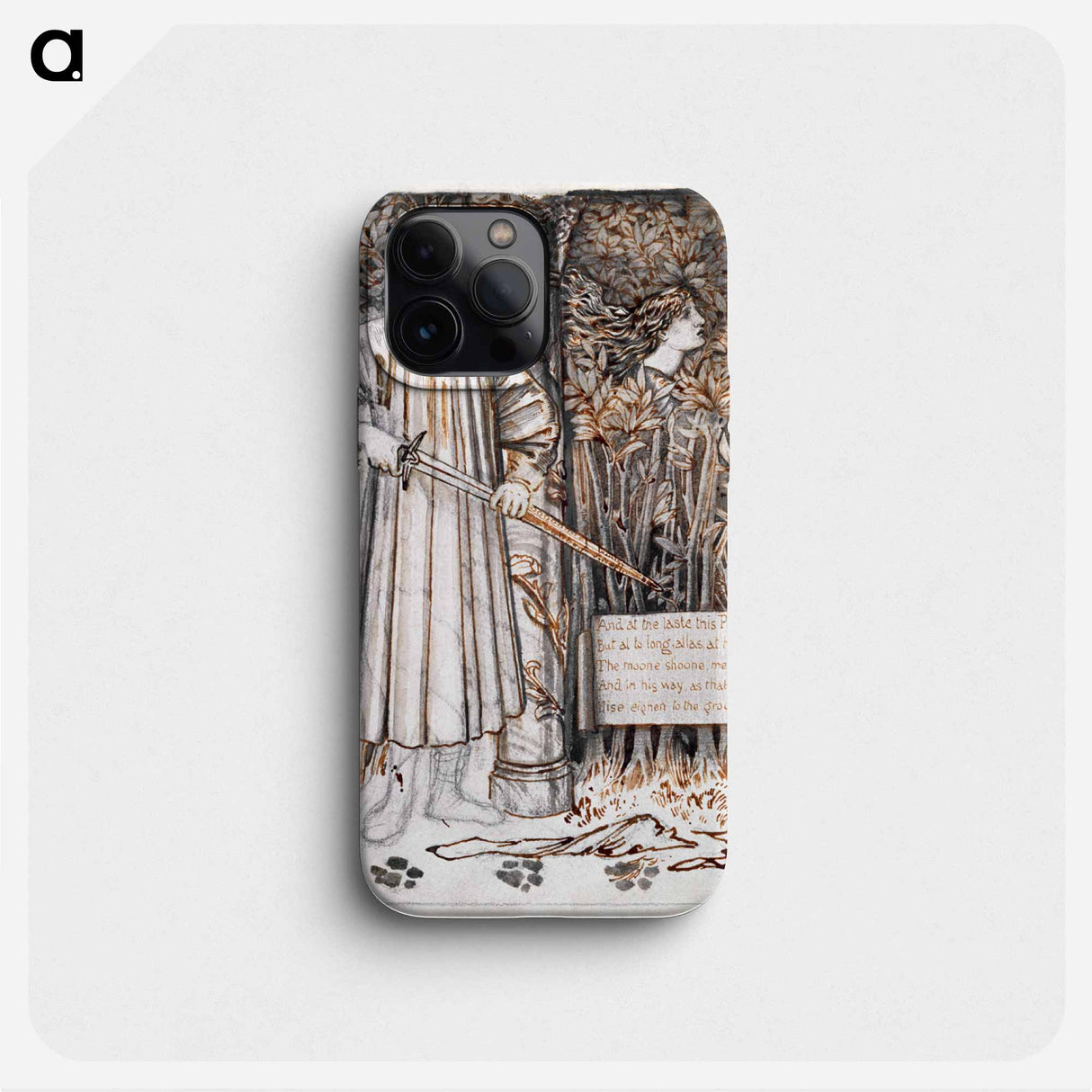 Pyramus and Thisbe - Pyramus Draws His Sword to Slay Himself - エドワード バーン ジョーンズ Phone Case.